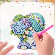 Load image into Gallery viewer, 12PCS 2D Flat DIY Magnetic Refrigerator Stickers Diamond Art Kits for Home Decor
