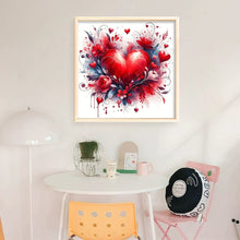 Load image into Gallery viewer, Heart Rose - 40*40CM 11CT Stamped Cross Stitch
