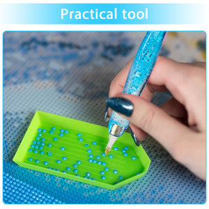 DIY Diamond Painting Pen Diamond Art Pen Diamond Painting Tools (27pcs Blue)