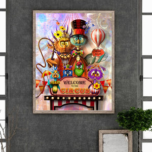 Crazy Chicken 40*50CM(Canvas) Full Round Drill Diamond Painting