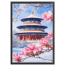 Load image into Gallery viewer, Beautiful Hall Of Prayer For Good Harvests - 50*70CM 11CT Stamped Cross Stitch(Mona Lisa Brand)
