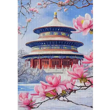 Load image into Gallery viewer, Beautiful Hall Of Prayer For Good Harvests - 50*70CM 11CT Stamped Cross Stitch(Mona Lisa Brand)
