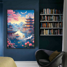 Load image into Gallery viewer, Jiangnan Scenery - 50*70CM 11CT Stamped Cross Stitch(Mona Lisa Brand)
