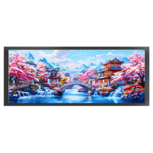 Load image into Gallery viewer, Jiangnan attic - 165*68CM 11CT Stamped Cross Stitch（Mona Lisa Brand）
