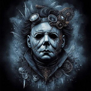 Horror Man 40*40CM(Canvas) Full Round Drill Diamond Painting