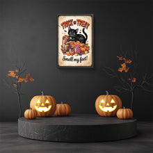 Load image into Gallery viewer, Halloween Cat 30*45CM(Canvas) Full Round Drill Diamond Painting

