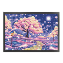 Load image into Gallery viewer, Under The Cherry Blossom Tree - 81*62CM 11CT Stamped Cross Stitch(Mona Lisa Brand)
