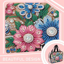 Load image into Gallery viewer, DIY Diamond Art Rhinestone Makeup Bag Crystal Transparent PVC Storage Pack Gift
