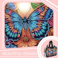 Load image into Gallery viewer, DIY Diamond Art Rhinestone Makeup Bag Crystal Transparent PVC Storage Pack Gift
