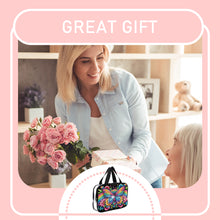 Load image into Gallery viewer, DIY Diamond Art Rhinestone Makeup Bag Crystal Transparent PVC Storage Pack Gift

