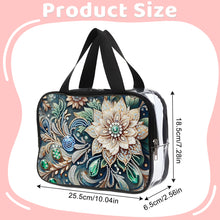 Load image into Gallery viewer, DIY Diamond Art Rhinestone Makeup Bag Crystal Transparent PVC Storage Pack Gift
