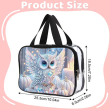 Load image into Gallery viewer, DIY Diamond Art Rhinestone Makeup Bag Crystal Transparent PVC Storage Pack Gift

