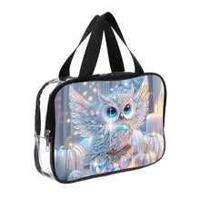 Load image into Gallery viewer, DIY Diamond Art Rhinestone Makeup Bag Crystal Transparent PVC Storage Pack Gift
