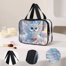 Load image into Gallery viewer, DIY Diamond Art Rhinestone Makeup Bag Crystal Transparent PVC Storage Pack Gift
