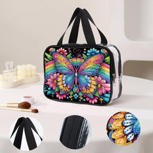 Load image into Gallery viewer, DIY Diamond Art Rhinestone Makeup Bag Crystal Transparent PVC Storage Pack Gift
