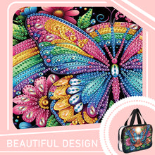 Load image into Gallery viewer, DIY Diamond Art Rhinestone Makeup Bag Crystal Transparent PVC Storage Pack Gift
