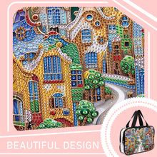 Load image into Gallery viewer, DIY Diamond Art Rhinestone Makeup Bag Crystal Transparent PVC Storage Pack Gift
