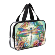Load image into Gallery viewer, DIY Diamond Art Rhinestone Makeup Bag Crystal Transparent PVC Storage Pack Gift
