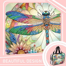 Load image into Gallery viewer, DIY Diamond Art Rhinestone Makeup Bag Crystal Transparent PVC Storage Pack Gift
