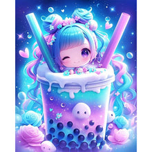 Load image into Gallery viewer, Milk Tea 40*50CM(Picture) Full Square Drill Diamond Painting
