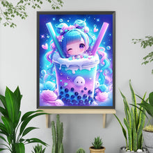 Load image into Gallery viewer, Milk Tea 40*50CM(Picture) Full Square Drill Diamond Painting

