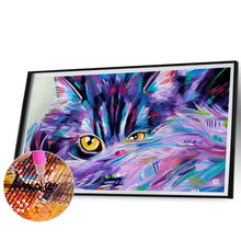 Load image into Gallery viewer, Cat 60*40CM(Picture) Full Square Drill Diamond Painting
