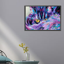 Load image into Gallery viewer, Cat 60*40CM(Picture) Full Square Drill Diamond Painting
