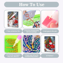 Load image into Gallery viewer, 2pcs 50-Page A5 Size Diamond Painting Notebook for Adults Holiday Birthday Gift
