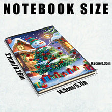 Load image into Gallery viewer, 2pcs 50-Page A5 Size Diamond Painting Notebook for Adults Holiday Birthday Gift
