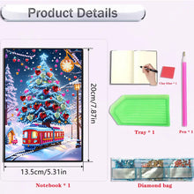 Load image into Gallery viewer, 2pcs 50-Page A5 Size Diamond Painting Notebook for Adults Holiday Birthday Gift
