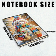 Load image into Gallery viewer, 2pcs 50-Page A5 Size Diamond Painting Notebook for Adults Holiday Birthday Gift

