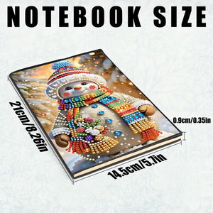 2pcs 50-Page A5 Size Diamond Painting Notebook for Adults Holiday Birthday Gift