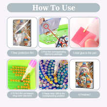 Load image into Gallery viewer, 2pcs 50-Page A5 Size Diamond Painting Notebook for Adults Holiday Birthday Gift
