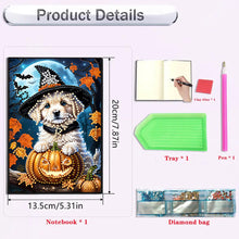 Load image into Gallery viewer, 2pcs 50-Page A5 Size Diamond Painting Notebook for Adults Holiday Birthday Gift
