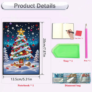 2pcs 50-Page A5 Size Diamond Painting Notebook for Adults Holiday Birthday Gift