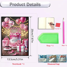 Load image into Gallery viewer, 2pcs 50-Page A5 Size Diamond Painting Notebook for Adults Holiday Birthday Gift
