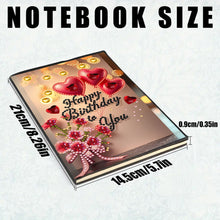 Load image into Gallery viewer, 2pcs 50-Page A5 Size Diamond Painting Notebook for Adults Holiday Birthday Gift
