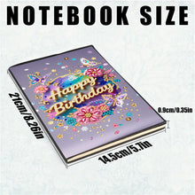 Load image into Gallery viewer, 2pcs 50-Page A5 Size Diamond Painting Notebook for Adults Holiday Birthday Gift
