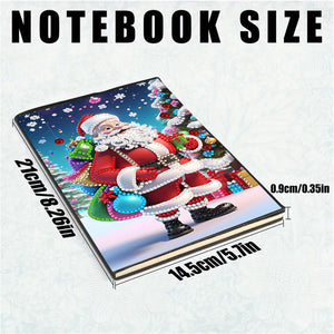 2pcs 50-Page A5 Size Diamond Painting Notebook for Adults Holiday Birthday Gift