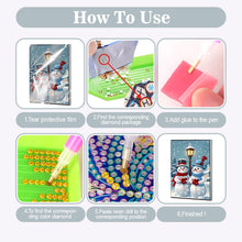 Load image into Gallery viewer, 2pcs 50-Page A5 Size Diamond Painting Notebook for Adults Holiday Birthday Gift
