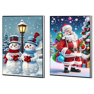 2pcs 50-Page A5 Size Diamond Painting Notebook for Adults Holiday Birthday Gift