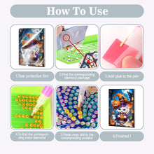 Load image into Gallery viewer, 2pcs 50-Page A5 Size Diamond Painting Notebook for Adults Holiday Birthday Gift
