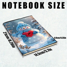 Load image into Gallery viewer, 2pcs 50-Page A5 Size Diamond Painting Notebook for Adults Holiday Birthday Gift

