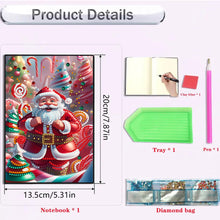 Load image into Gallery viewer, 2pcs 50-Page A5 Size Diamond Painting Notebook for Adults Holiday Birthday Gift
