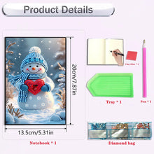 Load image into Gallery viewer, 2pcs 50-Page A5 Size Diamond Painting Notebook for Adults Holiday Birthday Gift

