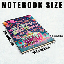 Load image into Gallery viewer, 2pcs 50-Page A5 Size Diamond Painting Notebook for Adults Holiday Birthday Gift

