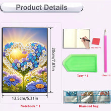 Load image into Gallery viewer, 2pcs 50-Page A5 Size Diamond Painting Notebook for Adults Holiday Birthday Gift
