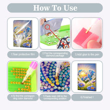 Load image into Gallery viewer, 2pcs 50-Page A5 Size Diamond Painting Notebook for Adults Holiday Birthday Gift
