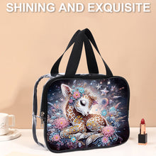 Load image into Gallery viewer, DIY Diamond Art Rhinestone Makeup Bag Crystal Transparent PVC Storage Pack Gift
