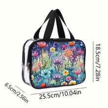 Load image into Gallery viewer, DIY Diamond Art Rhinestone Makeup Bag Crystal Transparent PVC Storage Pack Gift

